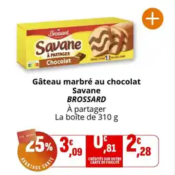Coccimarket Gâteau marbré au chocolat savane brossard offre