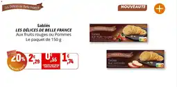 Coccimarket Sablés les délices de belle france offre