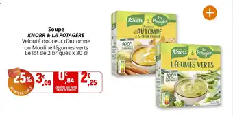 Coccimarket Soupe knorr & la potagère offre