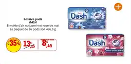 Coccimarket Lessive pods dash offre