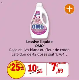 Coccimarket Lessive liquide omo offre