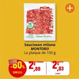 Coccinelle Express Saucisson milano montorsi offre
