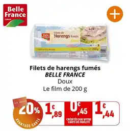 Coccinelle Express Filets de harengs fumés belle france offre