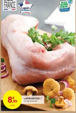 Intermarché Hyper Lapin entier offre