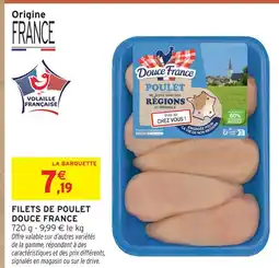 Intermarché Hyper Douce france filets de poulet offre