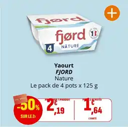 Coccinelle Express Yaourt fjord offre