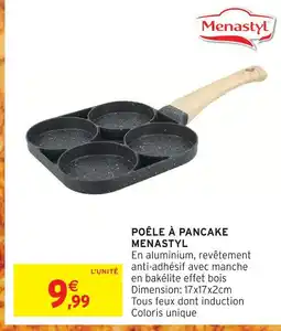 Intermarché Hyper Menastyl poêle à pancake offre