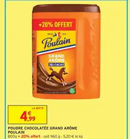 Intermarché Hyper Poulain poudre chocolatée grand arôme offre