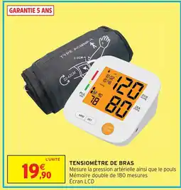 Intermarché Hyper Tensiomètre de bras offre