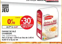 Intermarché Chabrior farine de blé offre