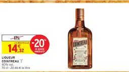 Intermarché Cointreau liqueur offre