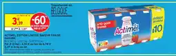 Intermarché Actimel édition limitée saveur fraise offre