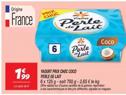 Netto Yoplait yaourt prix choc coco offre