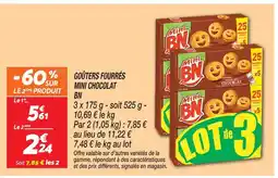 Netto Bn goûters fourrés mini chocolat offre