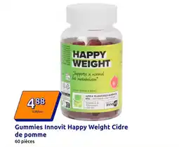 Action Apple - gummies innovit happy weight cidre de pomme offre