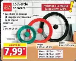 Norma Casa royale - couvercle en verre offre