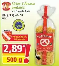Norma Pâtes d'alsace bretzels offre