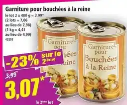 Norma Garniture pour bouchées à la reine offre