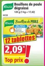 Norma Knorr - bouillon de poule dégraissé offre