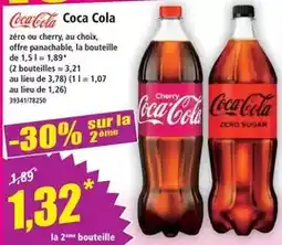 Norma Coca cola - zéro ou cherry offre