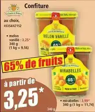 Norma Les comtes de provence - confiture offre