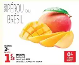 Auchan Supermarché Mangue offre