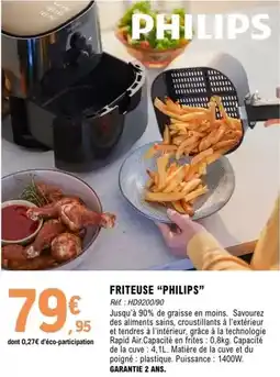 E.Leclerc Philips - friteuse pathilips offre