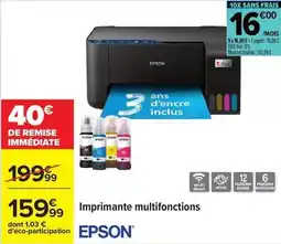 Carrefour Epson - imprimante multifonctions offre