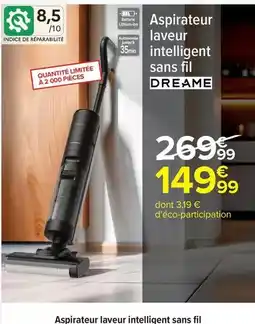 Carrefour Dreame - aspirateur laveur intelligent sans fil offre