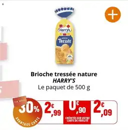 Coccinelle Express Brioche tressée nature harry's offre