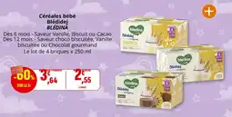 Coccinelle Express Céréales bébé blédidej blédina offre