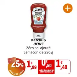 Coccinelle Express Ketchup heinz offre