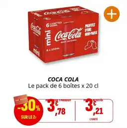 Coccinelle Express Coca cola offre