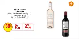 Coccinelle Express Vin de france cambras offre