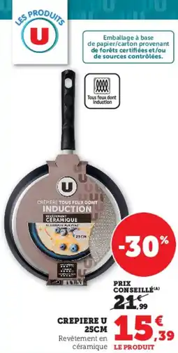 Super U Crepiere u offre