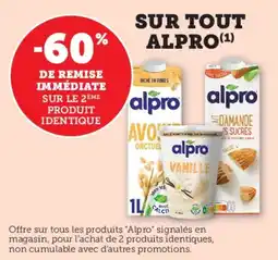 Super U Sur tout alpro offre