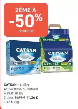 Tom&Co Catsan - litière offre