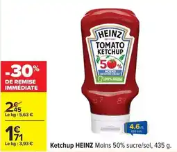 Carrefour Heinz - ketchup offre