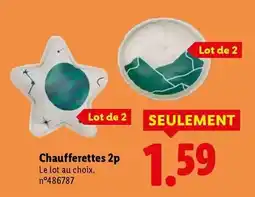 Lidl Chaufferettes 2p offre