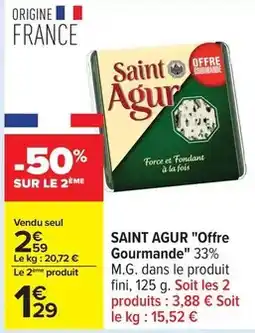 Carrefour Drive Saint agur - offre gourmande offre