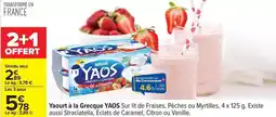 Carrefour Nestlé - yaourt à la grecque yaos offre
