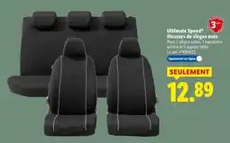 Lidl Ultimate speed - housse de sièges auto offre