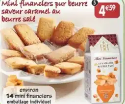Maximo Mini financiers pur beurre saveur caramel au beurre salé offre