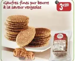 Maximo Gaufres fines pur beurre offre