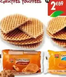 Maximo 10 Gaufres fourrées à la vergeoise offre