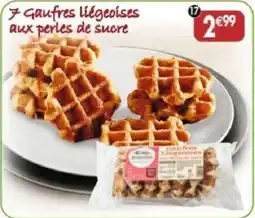 Maximo 7 Gaufres liégeoises. offre
