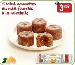 Maximo 5 Mini nonnettes au miel fourrées offre