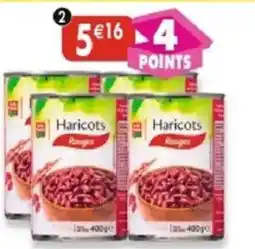 Maximo Lot de 4 boîtes 1/2 de haricots rouges belle france-4x250g offre