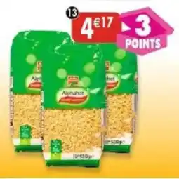 Maximo Lot de 3 paquets de pâtes alphabet offre