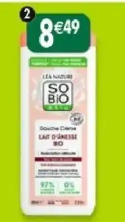 Maximo Douche crème hydratante au lait d'ânesse offre